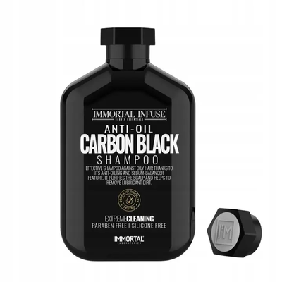 Шампунь для жирных волос (CARBON BLACK SHAMPOO) 500ml фото