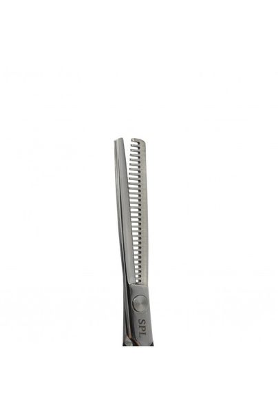 Професійні ножиці для стрижки філірувальні з медичної сталі 6.0 розмір SPL 90046-30 фото