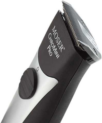 Профессиональная машинка триммер для стрижки бороды и окантовки аккумуляторная Moser ChroMini Pro 1591-0062 фото