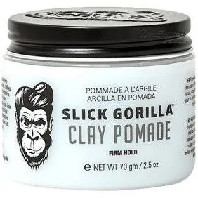 Глина Для Стилизации Волос Slick Gorilla Clay Pomade 70 г фото