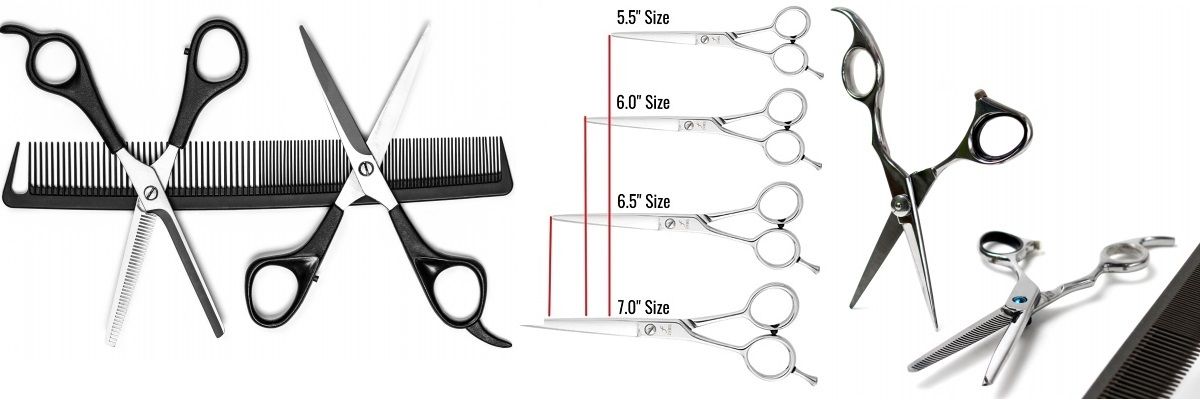 Как подобрать размер парикмахерских ножниц? фото