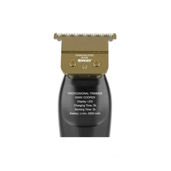 Триммер для стрижки волос и окантовки бороды профессиональный Sway Cooper 115 5104 фото