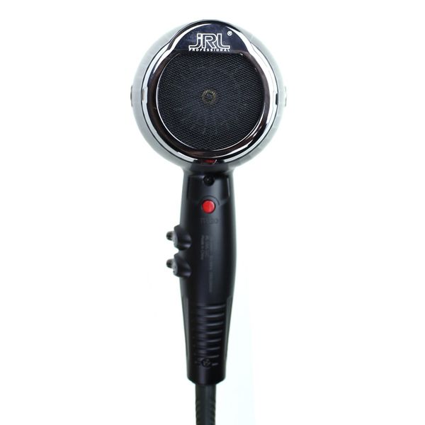 Премиум фен для волос профессиональный JRL Forte Pro Black 2400W JRL-FP2020L фото