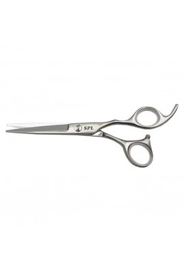 Ножницы парикмахерские прямые профессиональные для стрижки волос полуэргономические SPL 6 размер 96811-60 фото