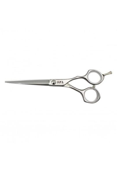 Прямі ножиці перукарські для стрижки волосся напівергономіка SPL 6 розмір 96806-60 фото