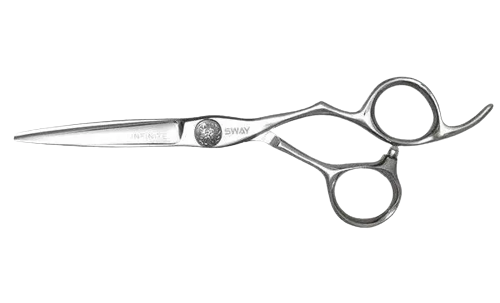 Перукарські прямі ножиці для стрижки волосся професійні Sway Infinite 5.5 розмір 110 10955 фото