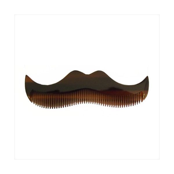 Гребень для усов Morgan's Amber Moustche Comb фото
