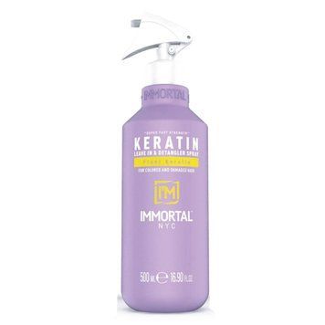 Несмываемый кондиционер-спрей для волос с кератином Immortal Infuse Keratin 500 мл NYC-141 фото