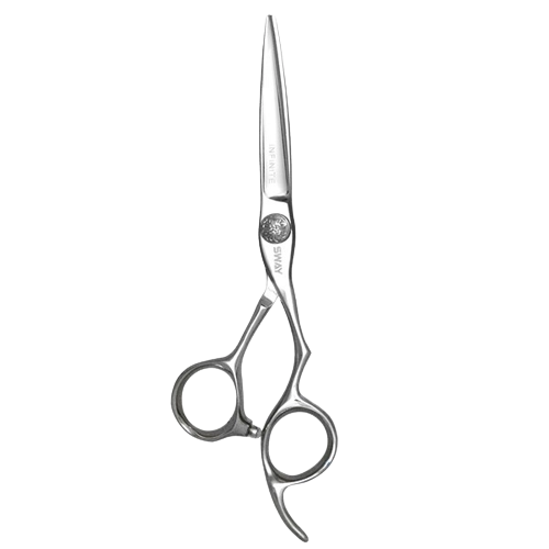 Перукарські прямі ножиці для стрижки волосся професійні Sway Infinite 6 розмір 110 10960 фото
