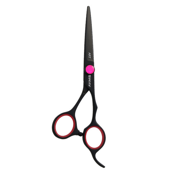 Ножницы для стрижки волос парикмахерские профессиональные SWAY ART NEON R 110 30560R РАЗМЕР 6 фото