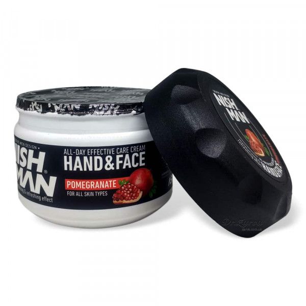 Крем для рук та обличчя Nishman Hand & Face Cream Pomegranate 300 мл фото