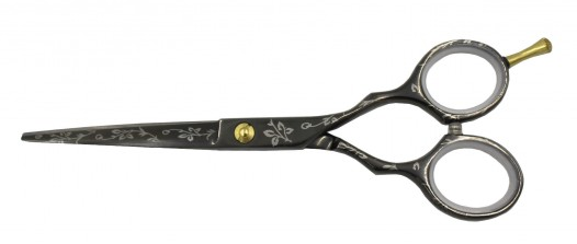 Прямі ножиці перукарські для стрижки волосся з медичної сталі SPL 6.0 розмір 95355-60 фото