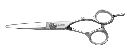 Перукарські прямі ножиці для стрижки волосся професійні Sway Infinite 5.25 розмір 110 104525 фото