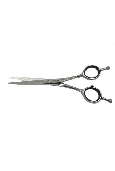 Прямі ножиці для стрижки волосся перукарські класичні SPL 5.5 розмір 90001-55 фото