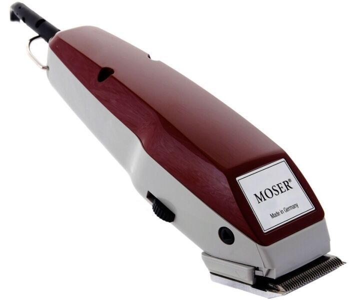 Машинка для стрижки волос профессиональная для дома Moser 1400 оригинал Burgundy Бордовый 1400-0050 фото