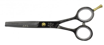 Ножиці філіровочні перукарські для стрижки волосся класичні SPL 5.5 розмір 95535-35 фото