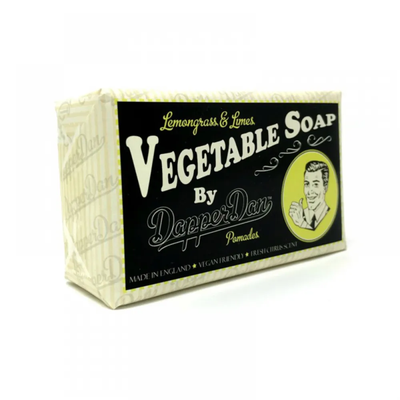 Мыло Dapper Dan Lemongrass & limes Vegetable Soap 190 г фото
