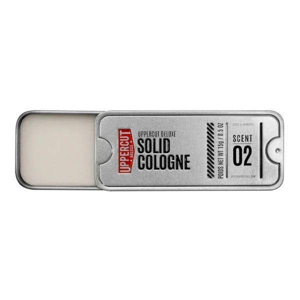 Сухий одеколон Uppercut Deluxe Solid Cologne Cedar & Spice 15g фото