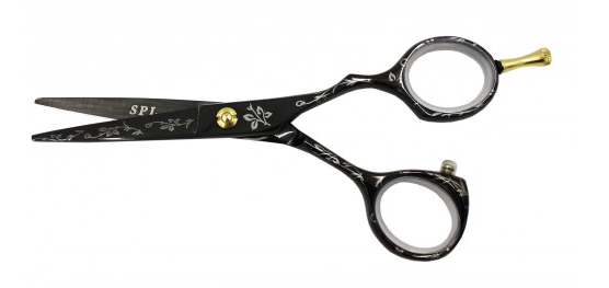 Прямые ножницы для стрижки волос парикмахерские профессиональные SPL 5 размер 95250-50 фото