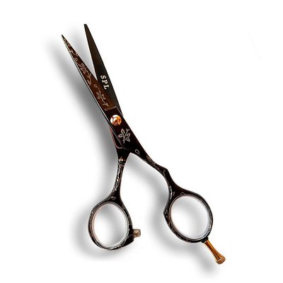 Прямі ножиці перукарські для стрижки напівергономічні SPL 5.5 розмір 95250-55 фото