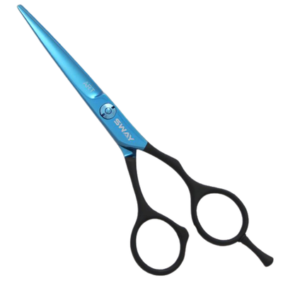 Перукарські прямі ножиці для стрижки волосся 5 розмір Sway Art Crow Wing 110 30650 фото