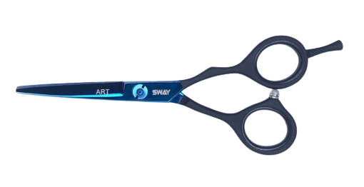 Парикмахерские прямые ножницы для стрижки волос 5 размер Sway Art Crow Wing 110 30650 фото