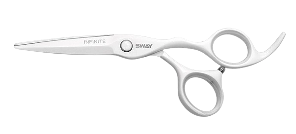 Перукарські прямі ножиці для стрижки волосся професійні Sway Infinite 5.5 розмір 110 10555 фото
