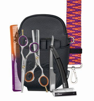 Набір ножиць Jaguar Comfort Slice Set J-82855 + J-84055 в редизайні арт. J-8398 фото