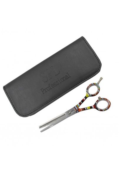 Профессиональные филировочные ножницы для стрижки волос из медицинской стали 5.5 размер SPL 90040-35 фото