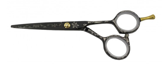 Ножиці прямі для стрижки волосся перукарські з медичної сталі SPL 5.5 розмір 95650-55 фото