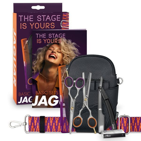Набір ножиць Jaguar Comfort Slice Set J-82855 + J-84055 в редизайні арт. J-8398 фото