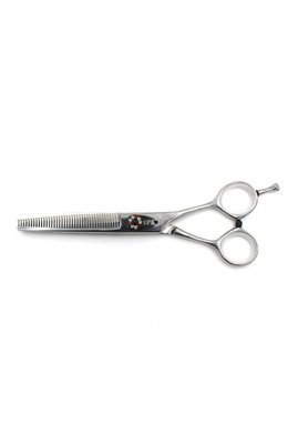 Ножиці філіровочні перукарські для стрижки волосся з медичної сталі SPL 6 розмір 94955-40 фото