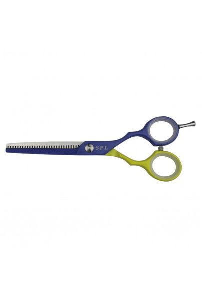 Набор ножниц для стрижки волос прямые и филировочные полуэргономичные из высококачественной стали SPL 5.5 размер (90069-1) фото