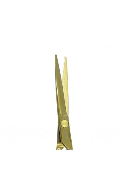 Ножиці для стрижки волосся професійні прямі з медичної сталі 5.5 розмір SPL 90023-55 фото