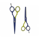Набор ножниц для стрижки волос прямые и филировочные полуэргономичные из высококачественной стали SPL 5.5 размер (90069-1) фото 1