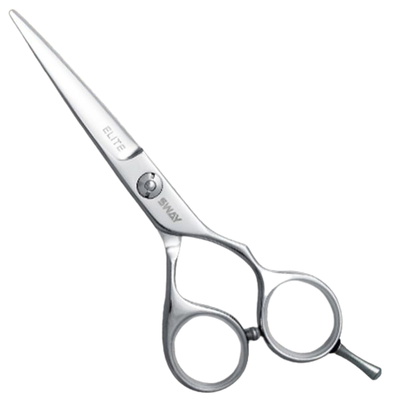Прямі перукарські ножиці для стрижки волосся Sway Elite 5.0 розмір 110 20350 фото