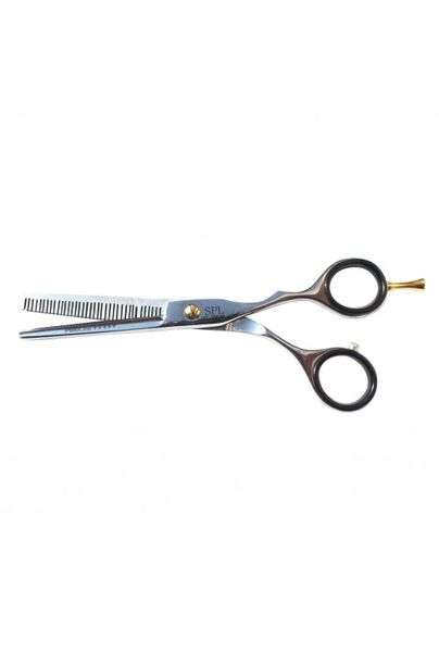 Набор ножниц для правшей для стрижки волос прямые и филировочные полуэргономичные из высококачественной стали SPL 5.5 размер (90070-1) фото