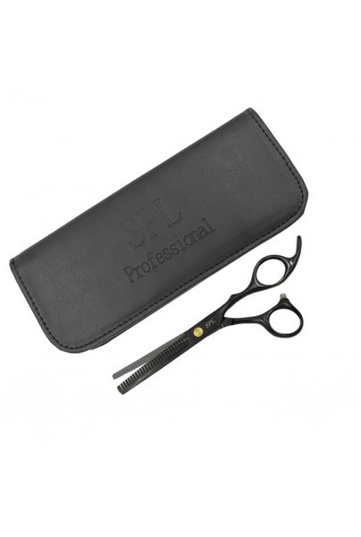 Ножиці філіровочні перукарські для стрижки волосся ергономічні 6.0 розмір SPL 90023-63 фото