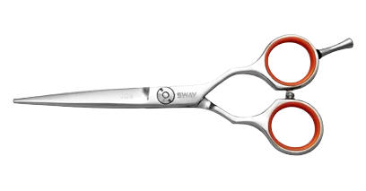 Прямі перукарські ножиці для стрижки волосся Sway Job 5.5 розмір 110 50150 фото