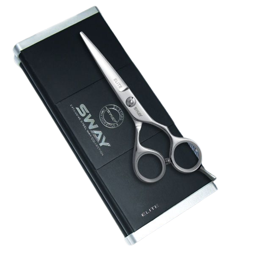 Прямі перукарські ножиці для стрижки волосся Sway Elite 5.0 розмір 110 20350 фото