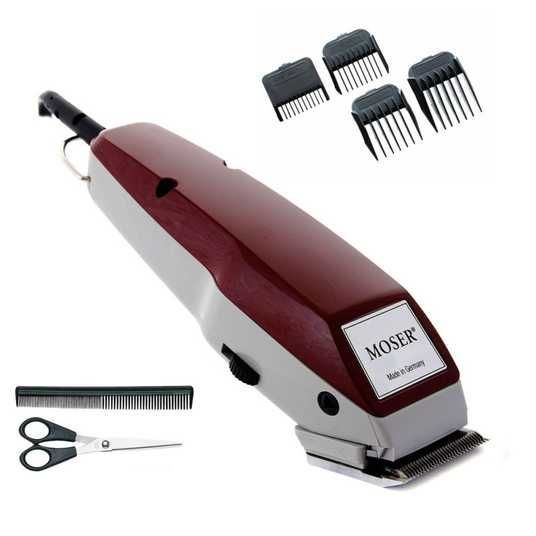 Машинка для стрижки волос Moser 1400 Burgundy Бордовый 1400-0278