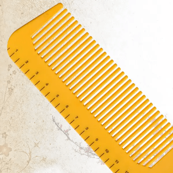 ГРЕБІНЕЦЬ ДЛЯ СТРИЖКИ ПІД МАШИНКУ SWAY YELLOW ION + 010 фото