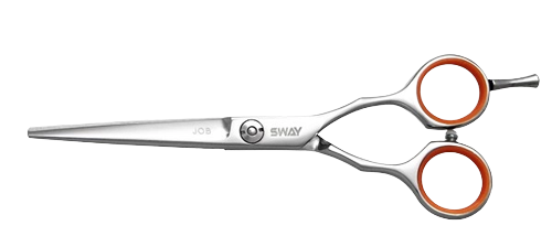 Прямі перукарські ножиці для стрижки волосся Sway Job 5.5 розмір 110 50155 фото