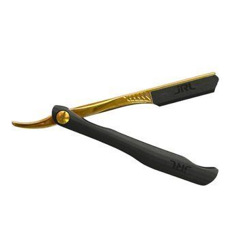 Небезпечна бритва JRL Barber Straight Edge з магнітом, чорно-золотого кольору JRL-JDJ01J фото