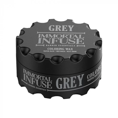 Сірий кольоровий віск "GREY COLORING WAX" (100 ml) фото