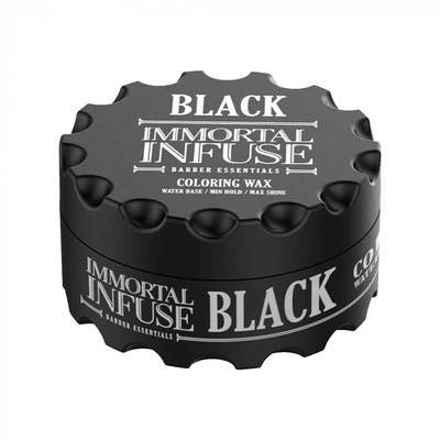 Черный цветной воск "BLACK COLORING WAX" (100 ml) фото
