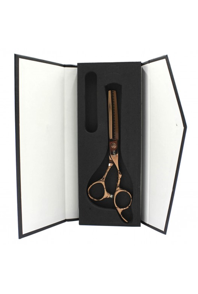 Набор ножниц для правшей для стрижки волос прямые и филировочные полуэргономичные из медицинской стали SPL 6.0 размер (90063-1) фото