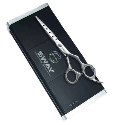 Прямі перукарські ножиці для стрижки волосся Sway Elite 6.0 розмір 110 20660 фото