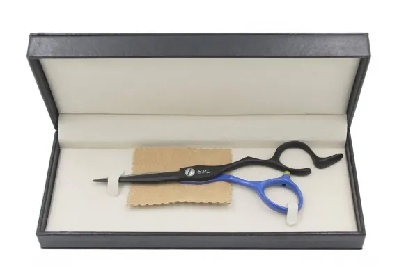 Набор ножниц для правшей для стрижки волос прямые и филировочные эргономичные из медицинской стали SPL 5.5 размер (90020-1) фото