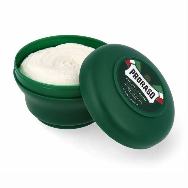 Мило Для Гоління Proraso Green (New Version Super Formula) Eucalyptus and Menthol Shaving Soap Jar 150 мл фото